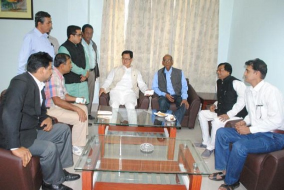BJP delegation meets Union MoS (Home Affairs) Kiren Rijiju